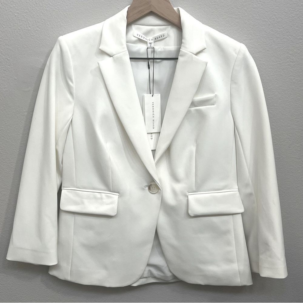 NWT Veronica Beard Schoolboy Dickey Jacket Blazer Sz 6